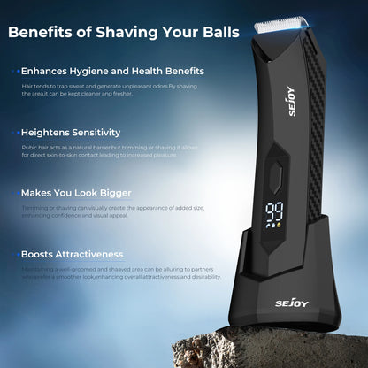 SEJOY Men's Grooming Kit - Hair Trimmer, Facial Trimmer, Beard Trimmer, Body Groomer"