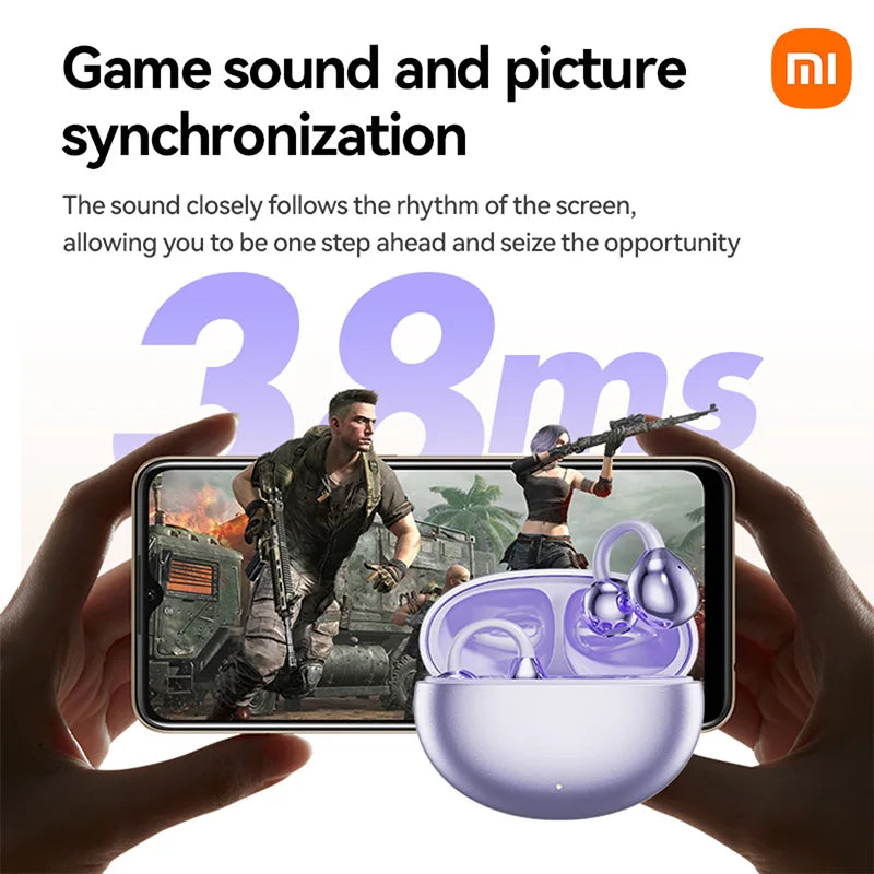 "XIAOMI M79/M91 Open-Ear Wireless Earphone - Bluetooth 5.4, Touch Control, ENC Noise Cancelling Headset"